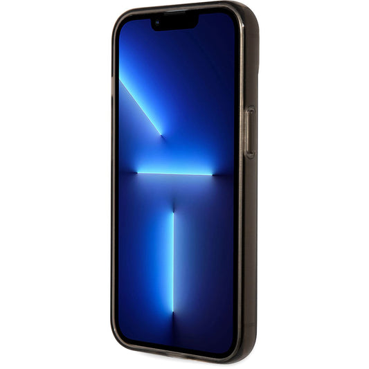 Deksel for Apple iPhone 14 Plus, Karl Lagerfeld, IML Ikonik NFT, Svart Gjennomsiktig