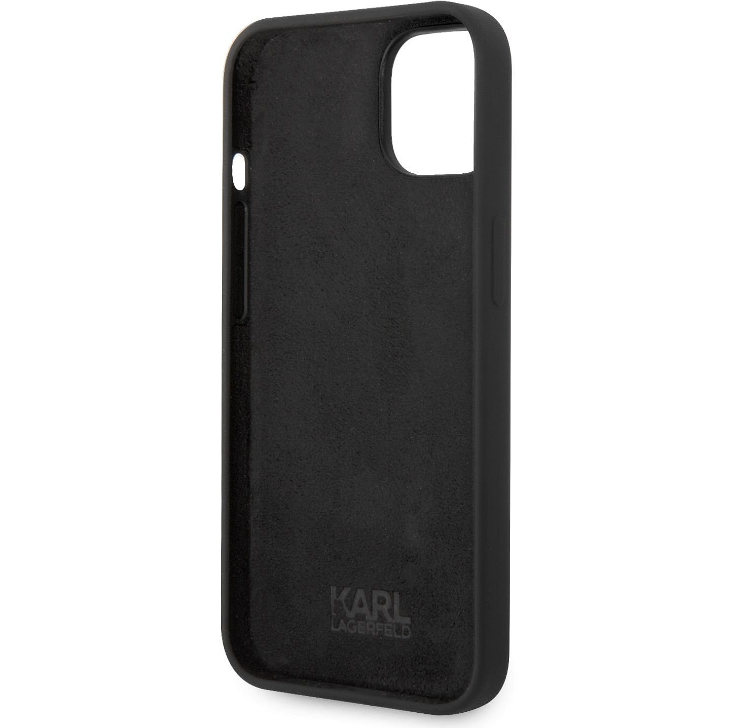 Deksel for Apple iPhone 14 Plus, Karl Lagerfeld, Silicone Body Choupette, Svart