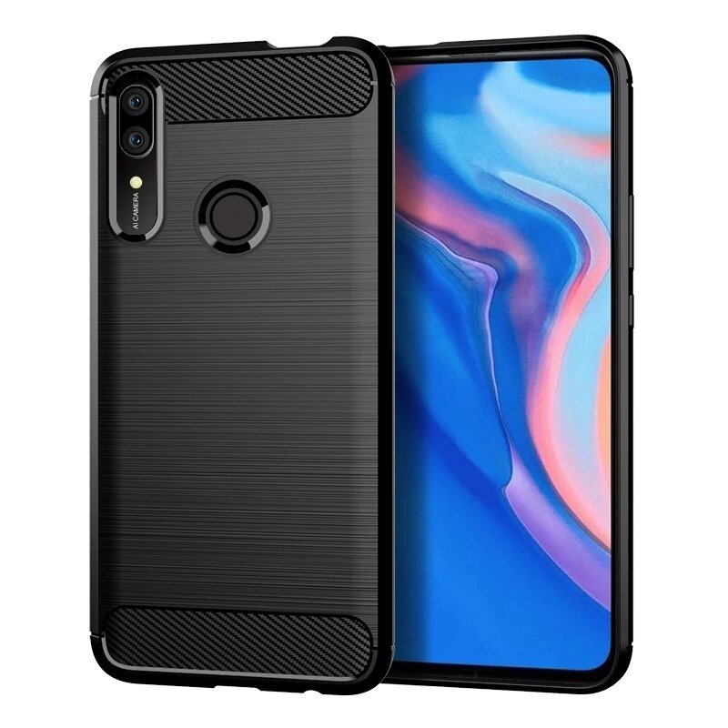 Deksel for Huawei P Smart Z, OEM, Karbon, Svart