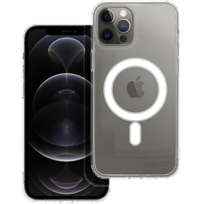 MagSafe-deksel for Apple iPhone 12 Pro Max, OEM, klart, gjennomsiktig