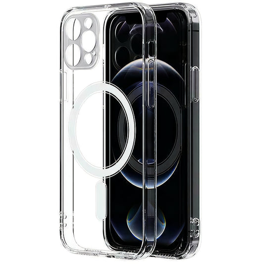 MagSafe-deksel for Apple iPhone 12 Pro, OEM, Magnetisk, Transparent