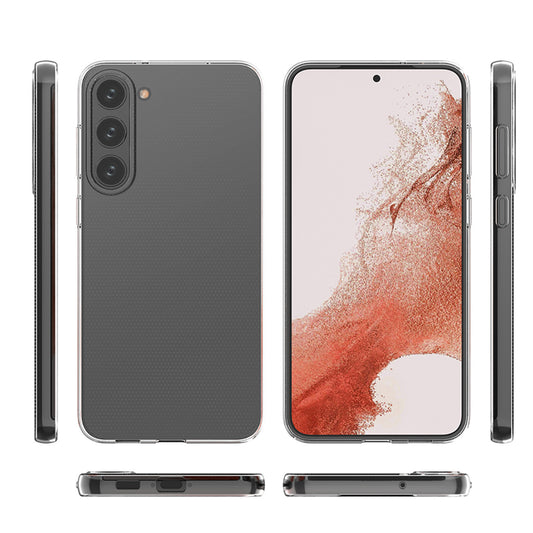 Deksel for Samsung Galaxy S23 S911, OEM, Slank, Transparent