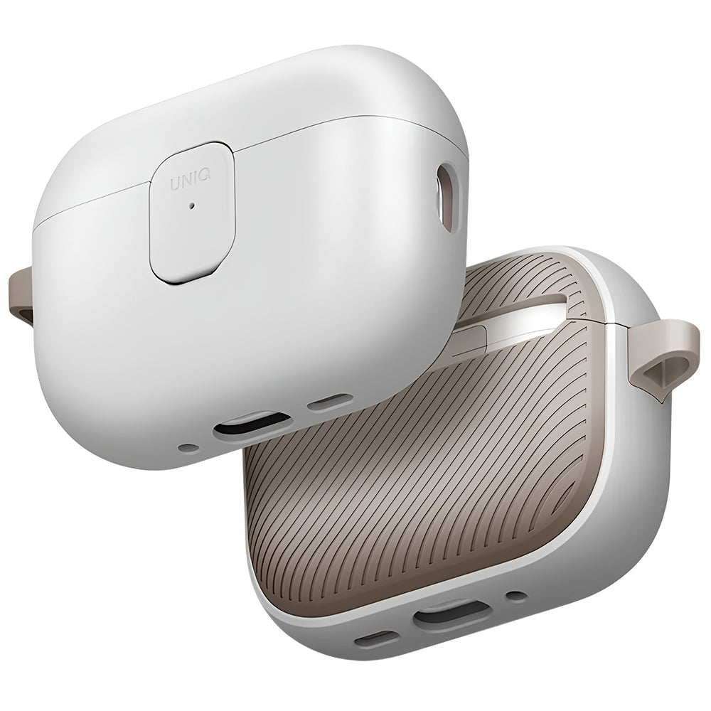 UNIQ Clyde-etui for Apple AirPods Pro 3, grå beige