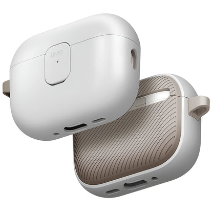 UNIQ Clyde-etui for Apple AirPods Pro 3, grå beige
