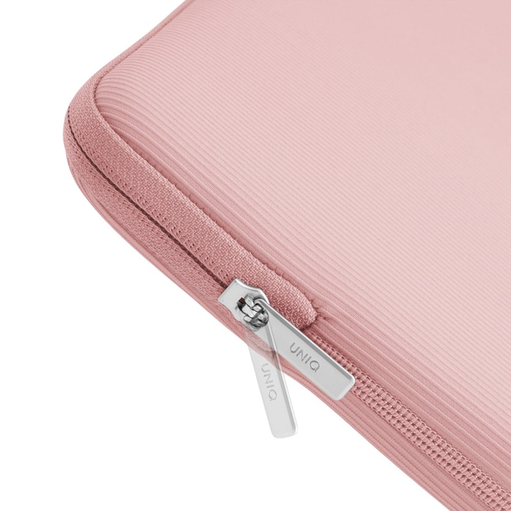 UNIQ Cyprus Ridge-etui for bærbar PC maks. 14 tommer, Rosa