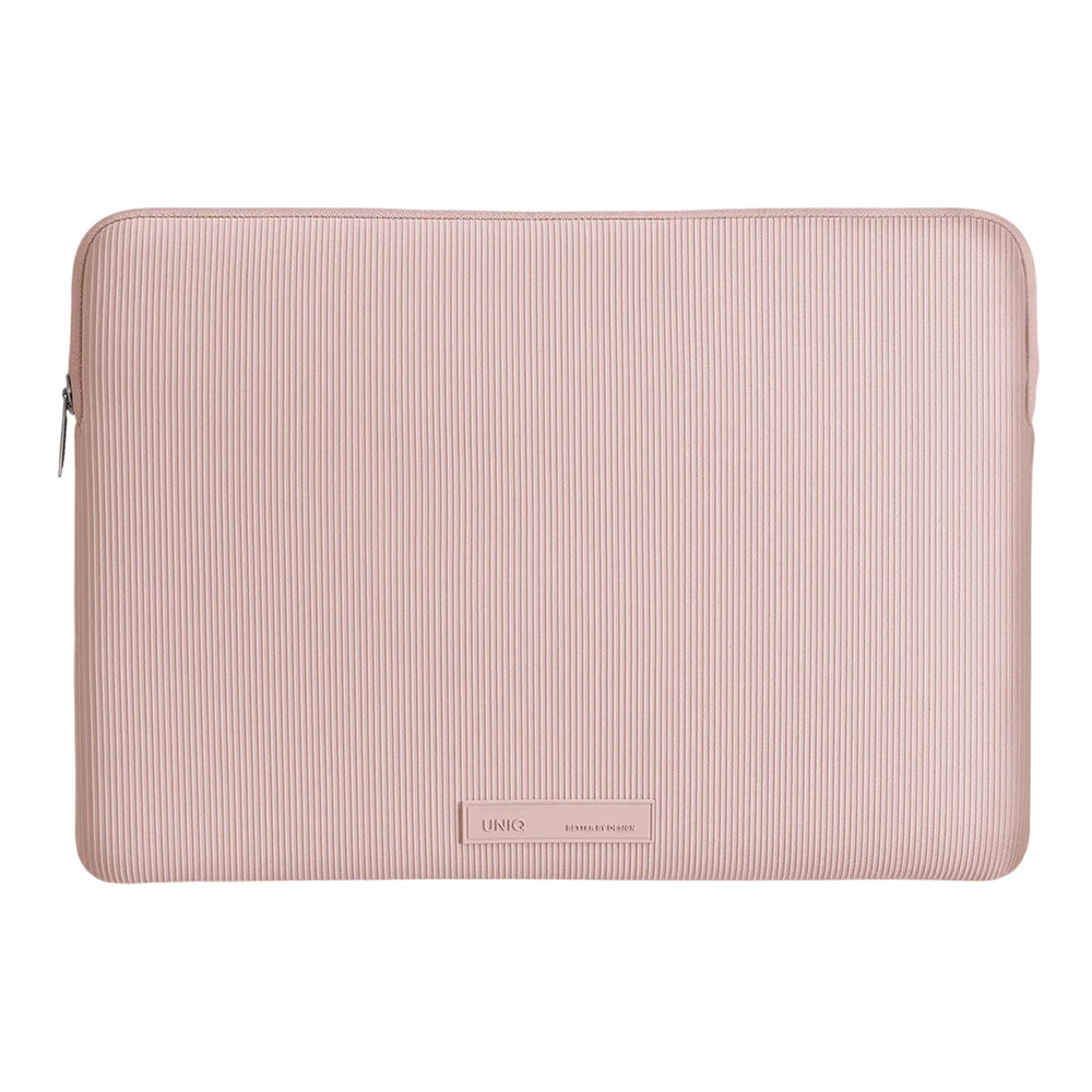 UNIQ Cyprus Ridge-etui for bærbar PC maks. 14 tommer, Rosa