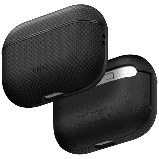 UNIQ Keva Prime etui for Apple AirPods Pro 3, Svart