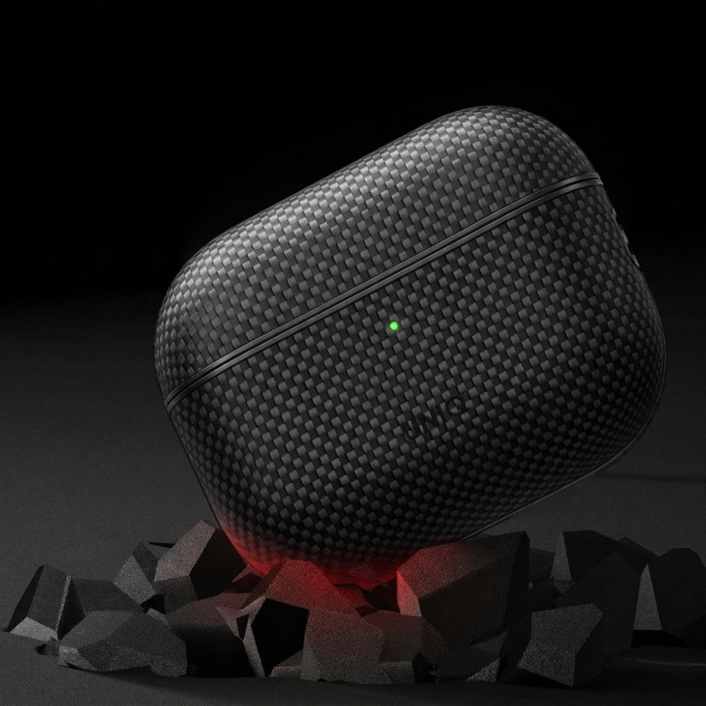 UNIQ Keva Prime etui for Apple AirPods Pro 3, Svart