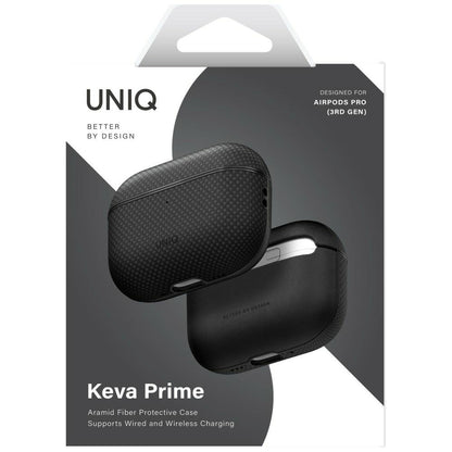 UNIQ Keva Prime etui for Apple AirPods Pro 3, Svart