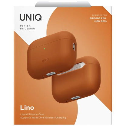 UNIQ Lino deksel for Apple AirPods Pro 3, Oransje