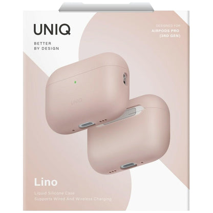 UNIQ Lino deksel for Apple AirPods Pro 3, Rosa