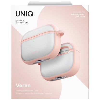 UNIQ Veren etui for Apple AirPods Pro 3, Rosa