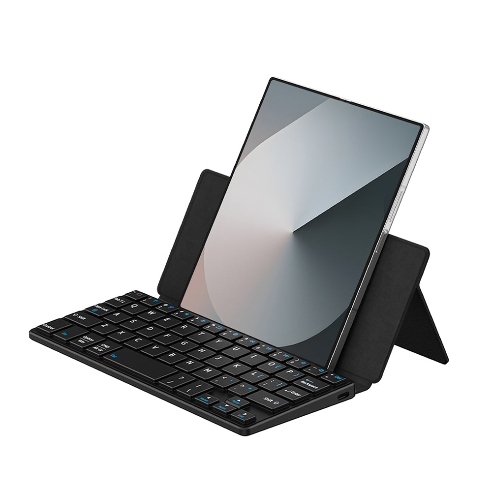 Universelt deksel med Bluetooth-tastatur for telefon, DUX DUCIS, svart
