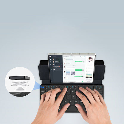 Universelt deksel med Bluetooth-tastatur for telefon, DUX DUCIS, svart