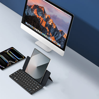 Universelt deksel med Bluetooth-tastatur for telefon, DUX DUCIS, svart
