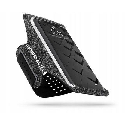 Universalt deksel for telefon maks. 6,5 tommer, Techsuit, Sports TH10, svart