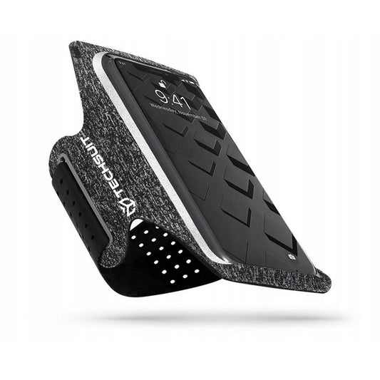 Universalt deksel for telefon maks. 6,5 tommer, Techsuit, Sports TH10, svart