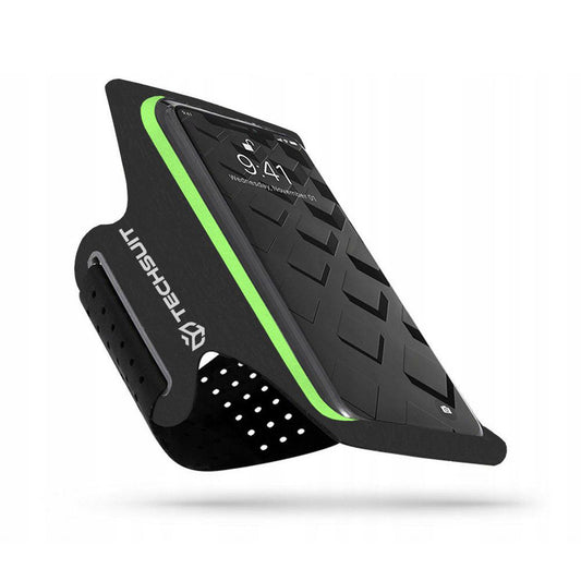 Universalt deksel for telefon maks. 6,5 tommer, Techsuit, Sports TH10, grønn