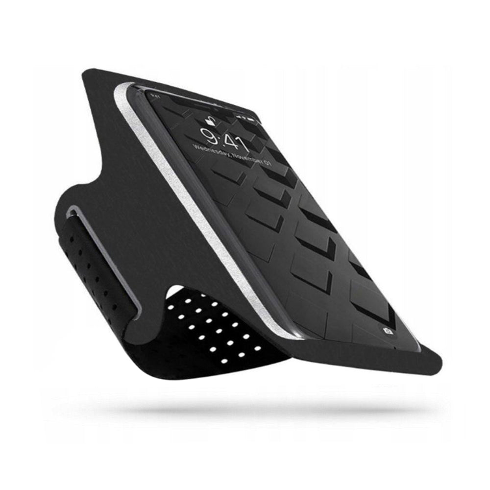 Universal telefonetui maks. 7 tommer, Techsuit, Sports TH10, svart