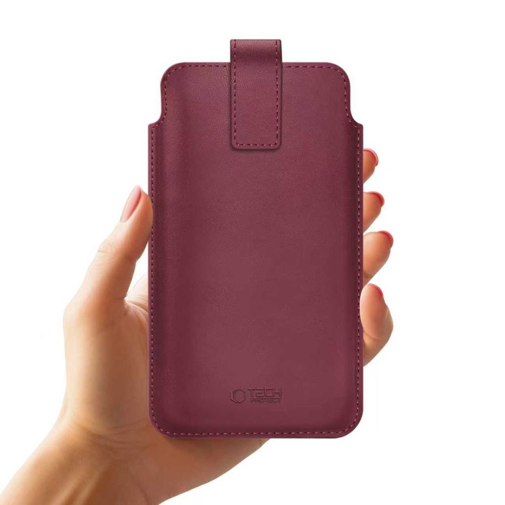 Universalt Telefonetui, Tech-Protect, SM65, Lilla