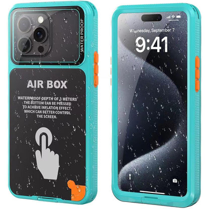 Vanntett universaltui for telefon maks. 6,1 tommer, ShellBox, AirBox, blå