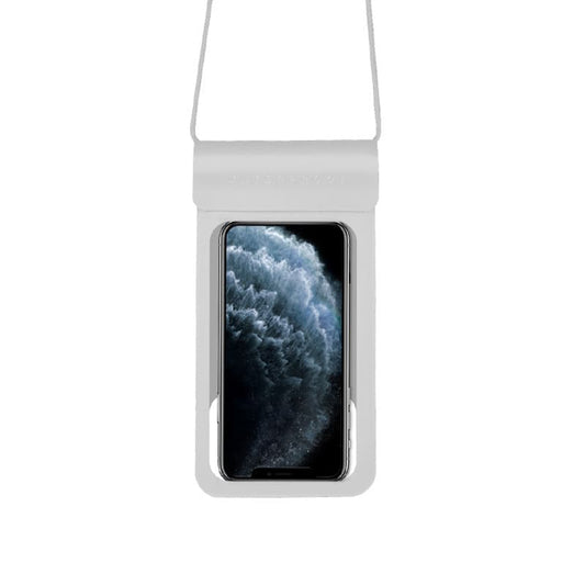 Universalt vanntett deksel for telefon maks. 6,8 tommer, Techsuit, TWC1, sølv