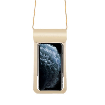 Universalt vanntett deksel for telefon maks. 6,8 tommer, Techsuit, TWC1, Gull