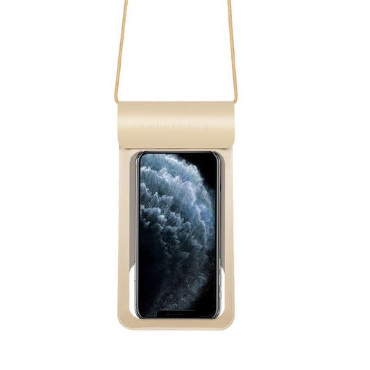 Universalt vanntett deksel for telefon maks. 6,8 tommer, Techsuit, TWC1, Gull