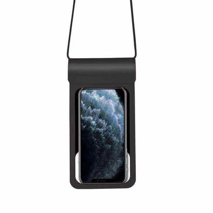 Vanntett universaltui for telefon maks. 6,8 tommer, Techsuit, TWC1, svart
