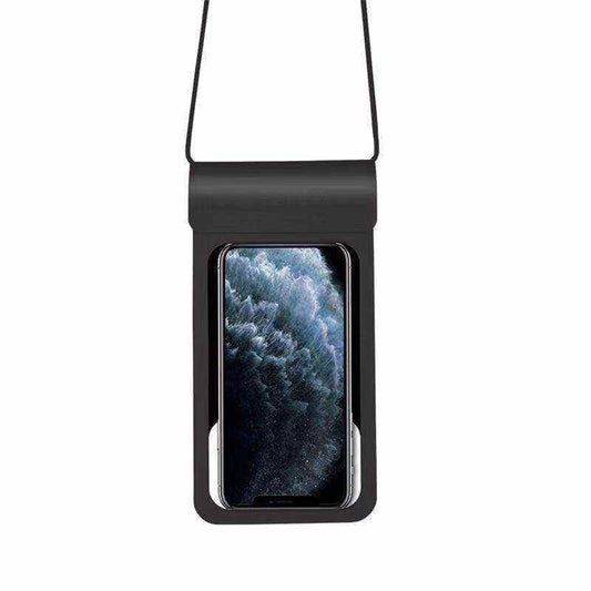 Vanntett universaltui for telefon maks. 6,8 tommer, Techsuit, TWC1, svart