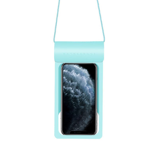 Vanntett universaltui for telefon maks. 6,8 tommer, Techsuit, TWC1, Turkis