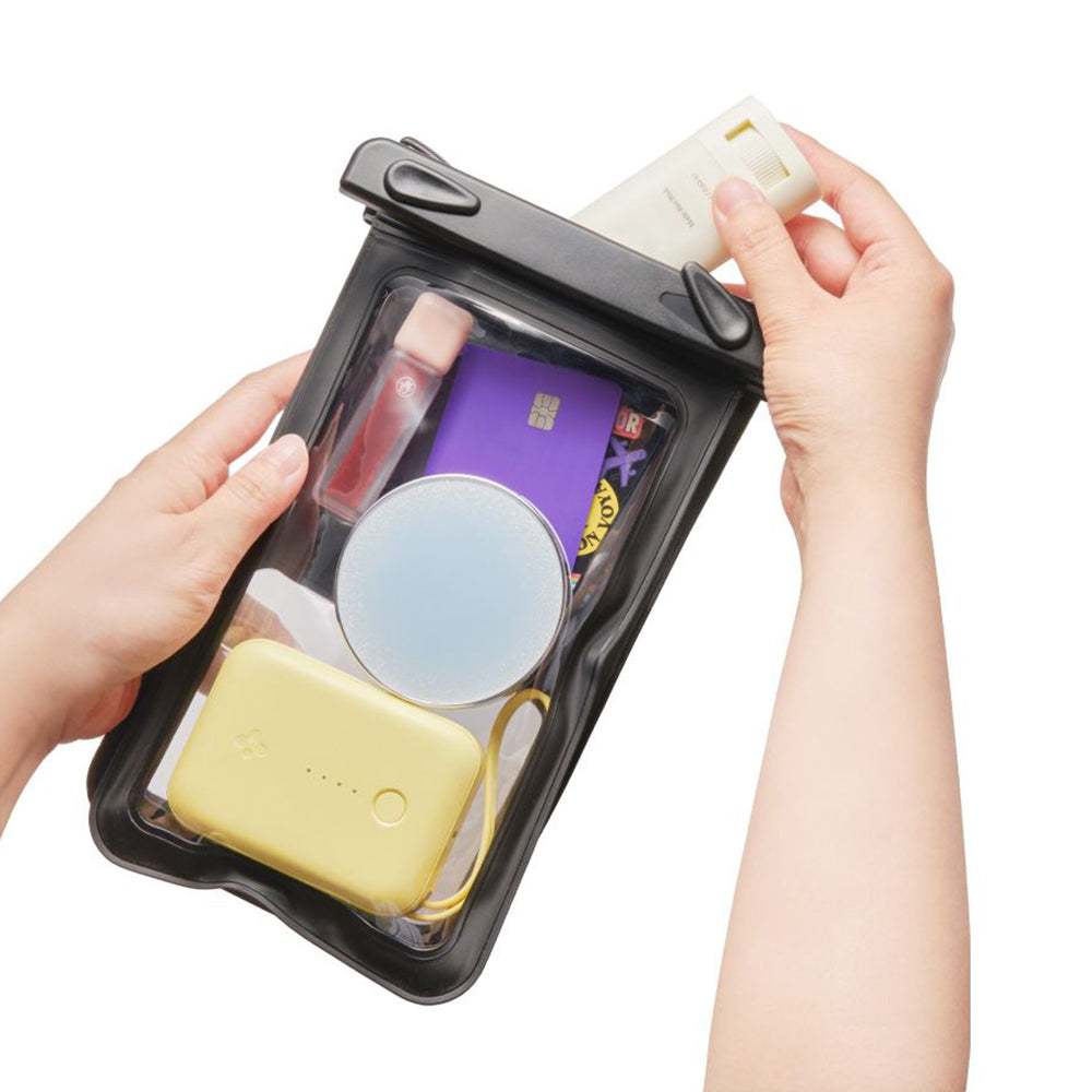 Vanntett Universalt Telefonetui for maks. 6.9 tommer, Spigen, A603, Svart ACS09745