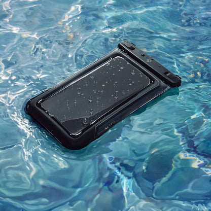Vanntett universalt deksel for telefon maks. 6,9 tommer, Spigen, A611P, sett med 2 stykker, Matt svart ACS09348