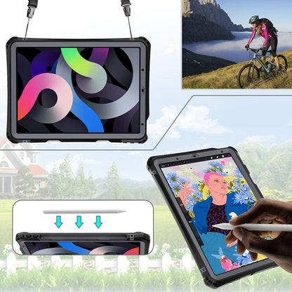 Vanntett deksel for Apple iPad Air (2022) / Air (2020), ShellBox, svart