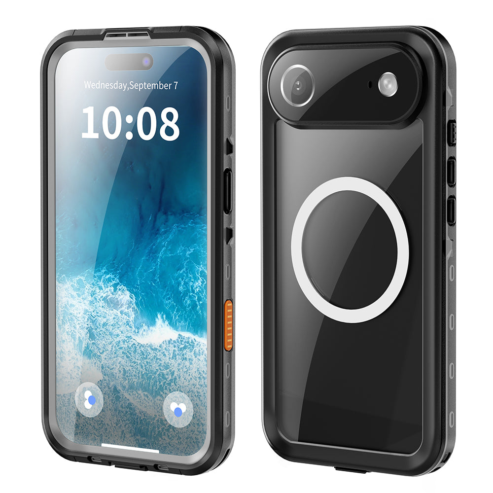 Vanntett deksel for Apple iPhone 17 Air, ShellBox, Svart
