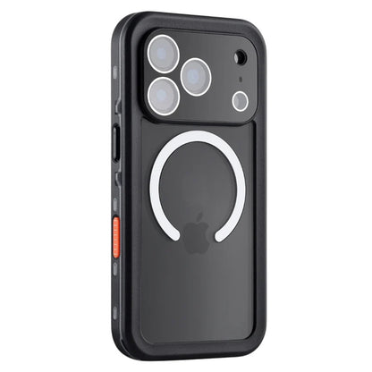 Vanntett deksel for Apple iPhone 18 Pro / 17 Pro, ShellBox, svart