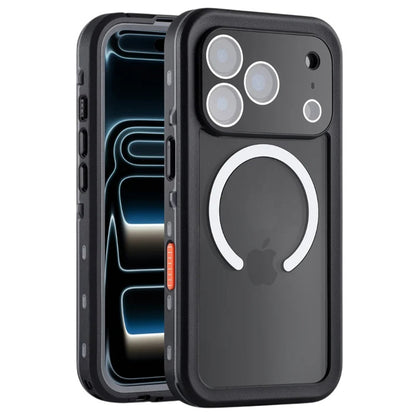 Vanntett deksel for Apple iPhone 18 Pro / 17 Pro, ShellBox, svart
