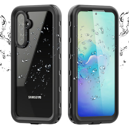 Vanntett deksel for Samsung Galaxy A54 A546, ShellBox, svart