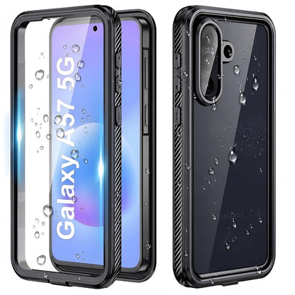 Vanntett deksel for Samsung Galaxy A57 5G, ShellBox, svart