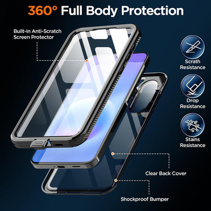 Vanntett deksel for Samsung Galaxy A57 5G, ShellBox, svart