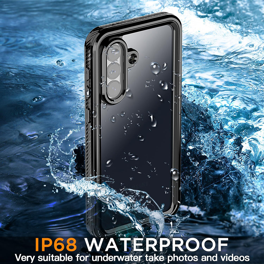 Vanntett deksel for Samsung Galaxy A57 5G, ShellBox, svart