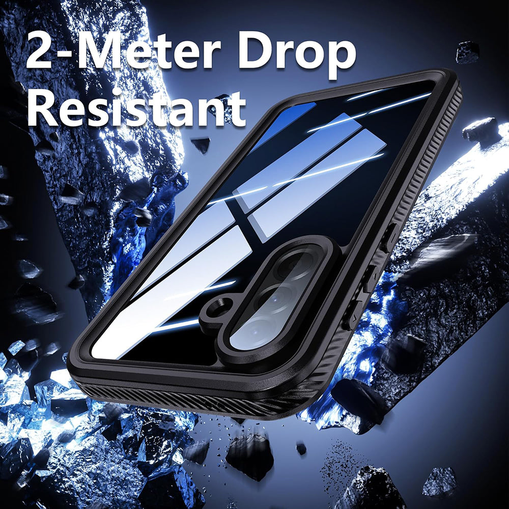 Vanntett deksel for Samsung Galaxy A57 5G, ShellBox, svart