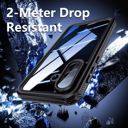 Vanntett deksel for Samsung Galaxy A57 5G, ShellBox, svart