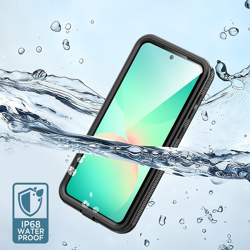 Vanntett deksel for Samsung Galaxy A57 5G, ShellBox, svart