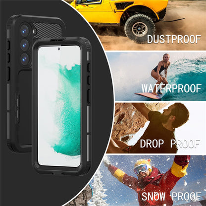 Vanntett deksel for Samsung Galaxy S26 S942, ShellBox, svart