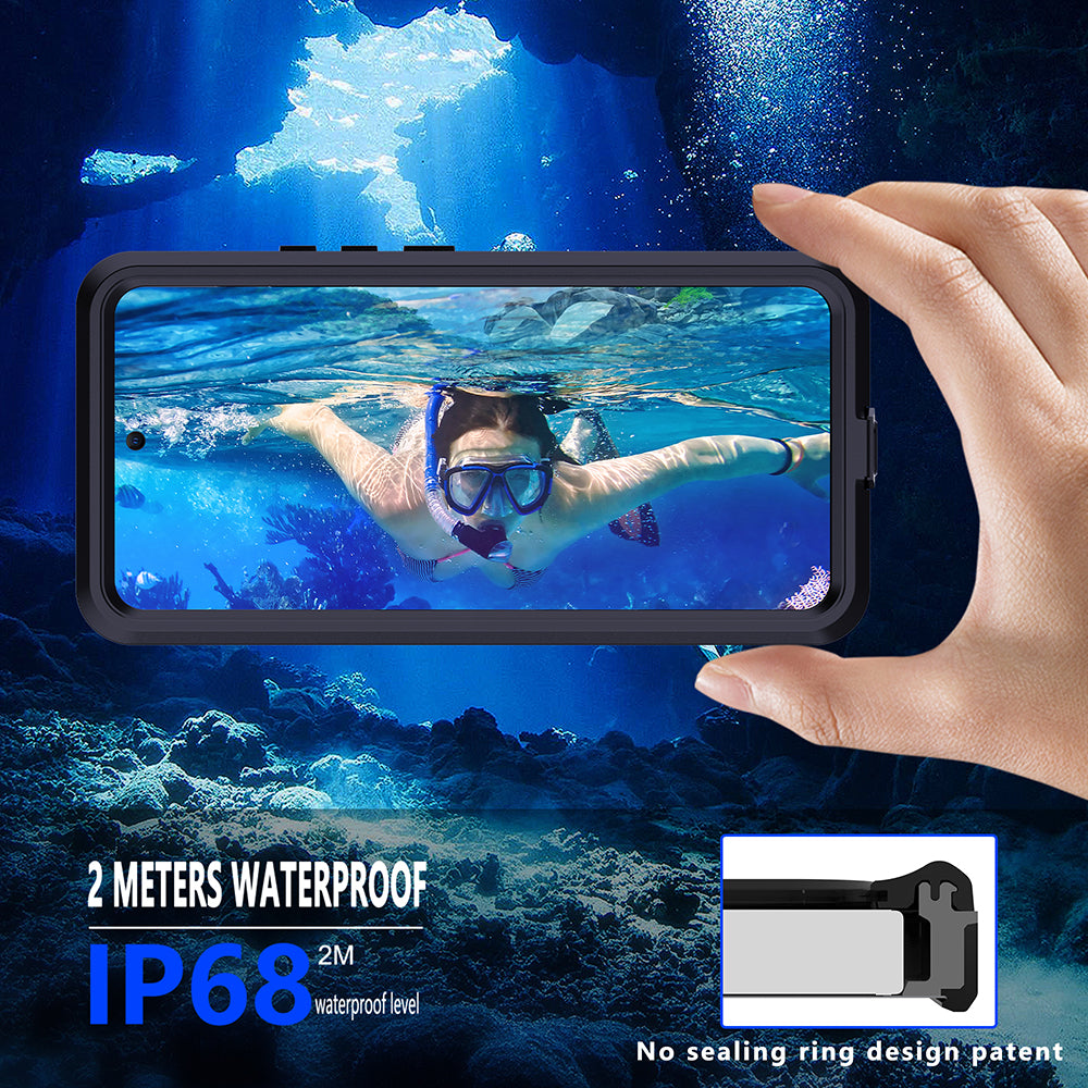 Vanntett deksel for Xiaomi Poco X7 / Redmi Note 14 Pro 5G, ShellBox, svart