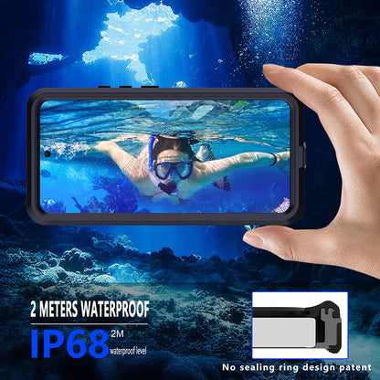 Vanntett deksel for Xiaomi Poco X7 / Redmi Note 14 Pro 5G, ShellBox, svart