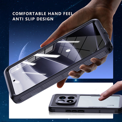 Vanntett deksel for Xiaomi Poco X7 / Redmi Note 14 Pro 5G, ShellBox, svart