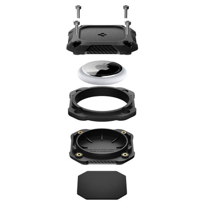 Vanntett deksel Spigen Tough Armor for Apple AirTag, Svart ACS09781