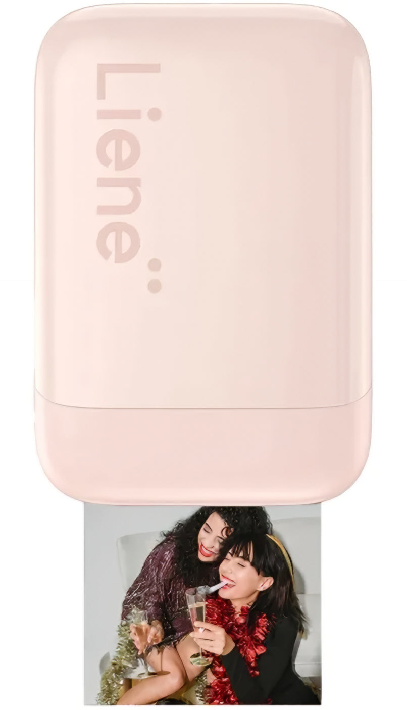 Bærbar fotoprinter Liene Pearl 2x3, Rosa